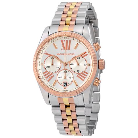 michael kors lexington tricolor chronograph mk5735|Michael Kors lexington mk5735.